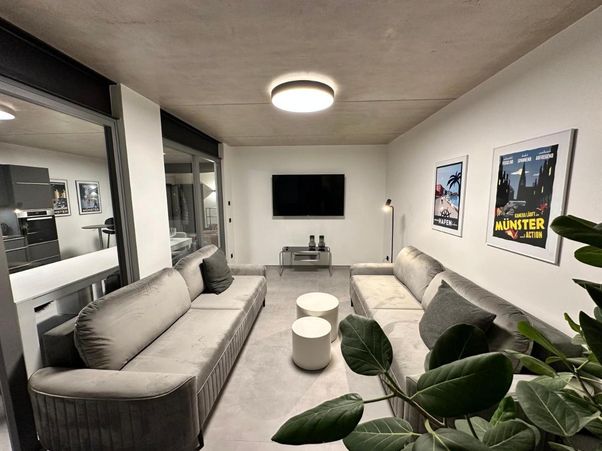 Luxurioeses Apartment Direkt Am Kanal 125 M² - Youpartments Munster  Exterior foto